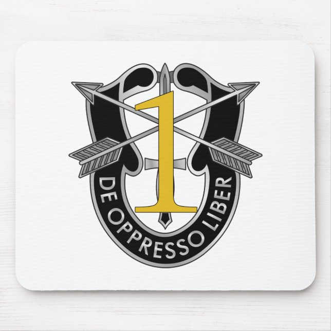 1st Special Forces Group Crest Mouse Mat (Front)