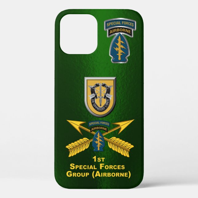 1st Special Forces Group Customised Case-Mate iPhone Case (Back)