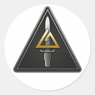 1st Special Forces Operational Detachment-Delta Classic Round Sticker