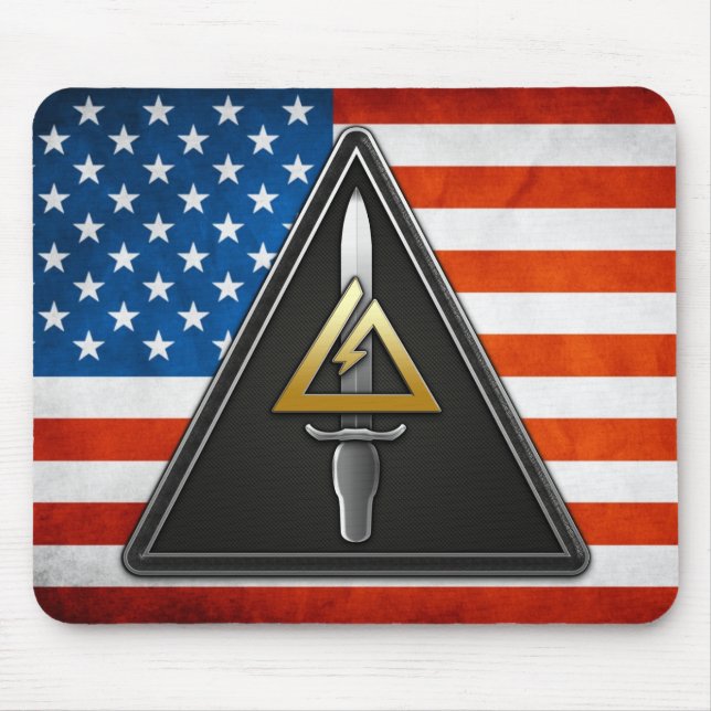 1st Special Forces Operational Detachment-Delta Mouse Mat (Front)