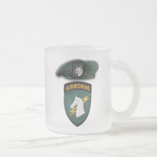 1st special ops veterans vets patch frosty Mug