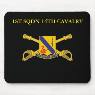 1ST SQUADRON 14TH CAVALRY MOUSE MAT