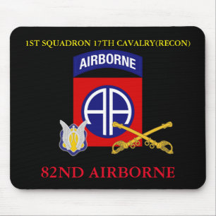 1ST SQUADRON 17TH CAVALRY(RECON) 82ND AIRBORNE  MOUSE MAT