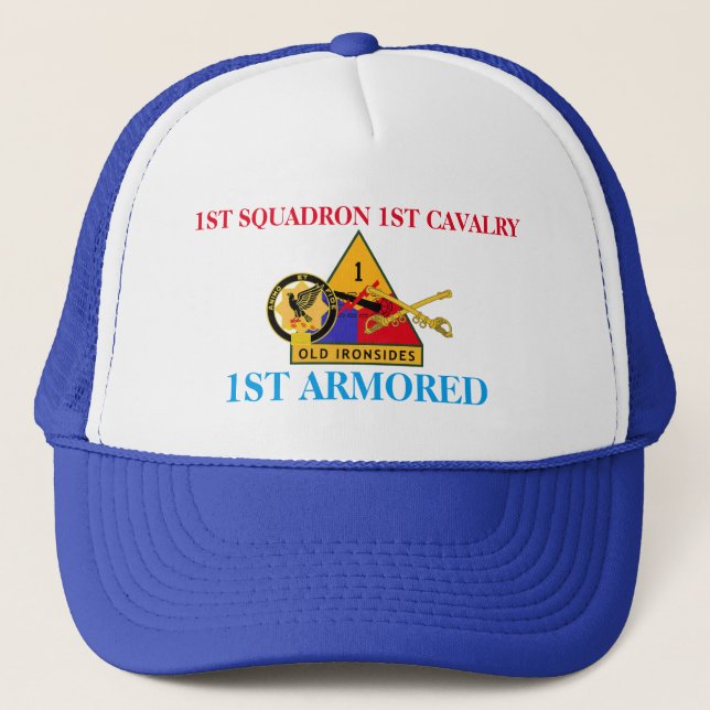 1ST SQUADRON 1ST CAVALRY 1ST ARMORED HAT (Front)