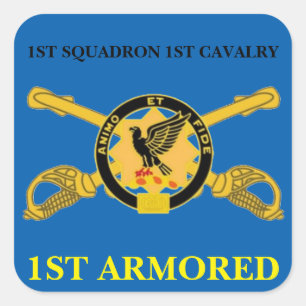 1ST SQUADRON 1ST CAVALRY 1ST ARMORED STICKERS