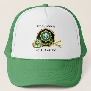 1ST SQUADRON 2ND CAVALRY TRUCKER HAT