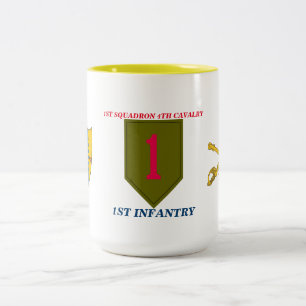 1ST SQUADRON 4TH CAVALRY 1ST INFANTRY MUG