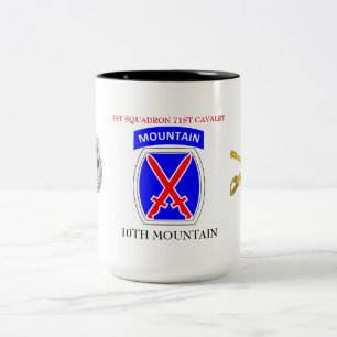 1ST SQUADRON 71ST CAVALRY 10TH MOUNTAIN MUG