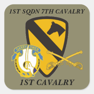 1ST SQUADRON 7TH CAVALRY 1ST CAVALRY STICKERS