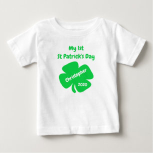 1st St Patrick's Day Baby T-Shirt