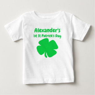 1st St Patrick's Day Baby T-Shirt