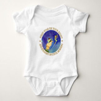 1ST STAR ON YOUR RIGHT, STRAIGHT ON UNTIL MORNING BABY BODYSUIT