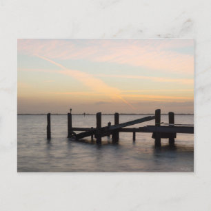 1st Sunset 2017 Cocoa Beach Postcard