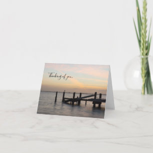 1st Sunset 2017 Cocoa Beach Thinking Of You Card