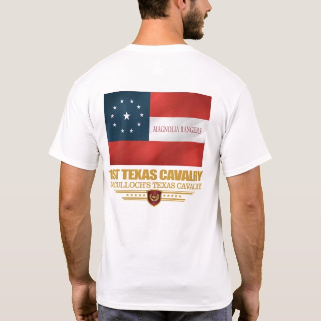 1st Texas Cavalry T-Shirt (Back)