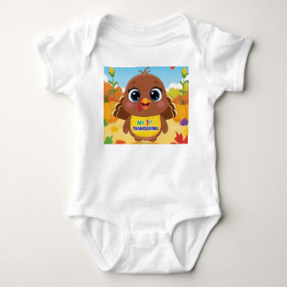 1st Thanksgiving Baby Bodysuit