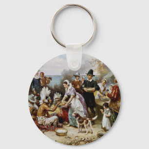 1st thanksgiving key ring