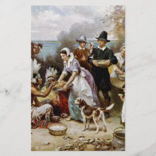 1st thanksgiving stationery