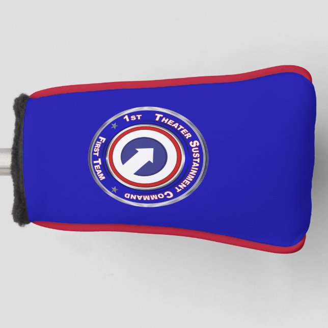 1st Theatre Sustainment Command  Golf Head Cover (Front)