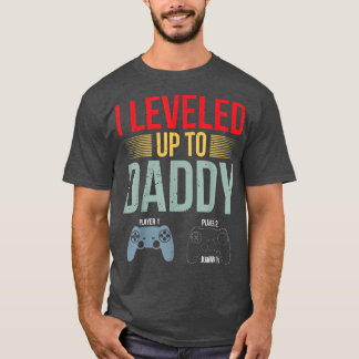 1st Time Dad EST 2022 New First Fathers Gaming Dad T-Shirt