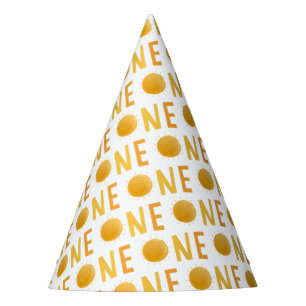 1st Trip Around The Sun Boho Sunshine Birthday Party Hat