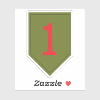 1st US Infantry Division The Big Red One patch