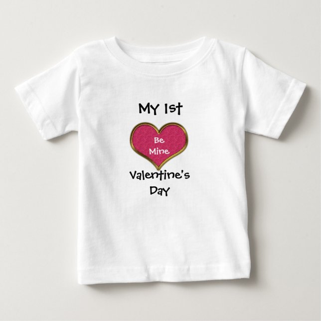 1st Valentine's Day T-Shirt (Front)