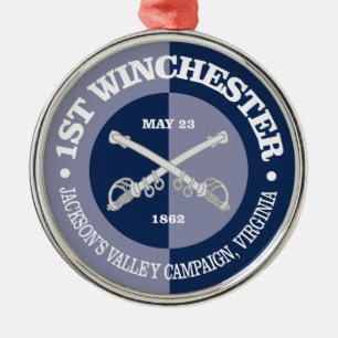 1st Winchester (B&G) Metal Tree Decoration