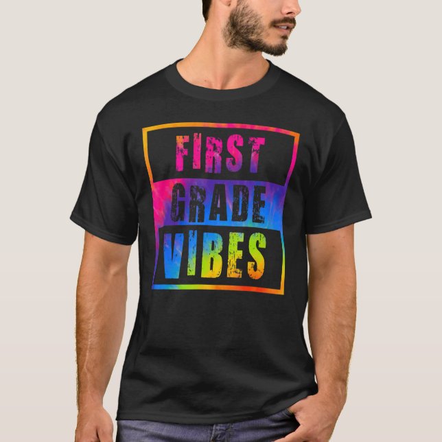 1th Grade Vibes First Day Of School Back To School T-Shirt (Front)