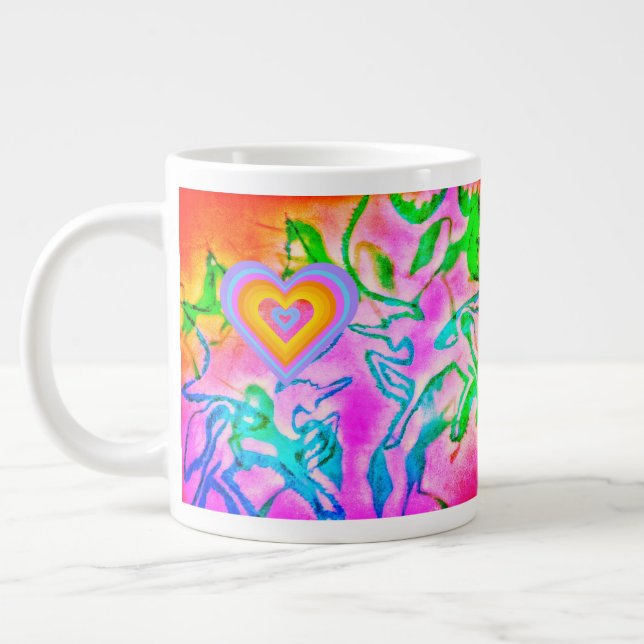 1UNICORN<3 RAINBOW MUG (Left)