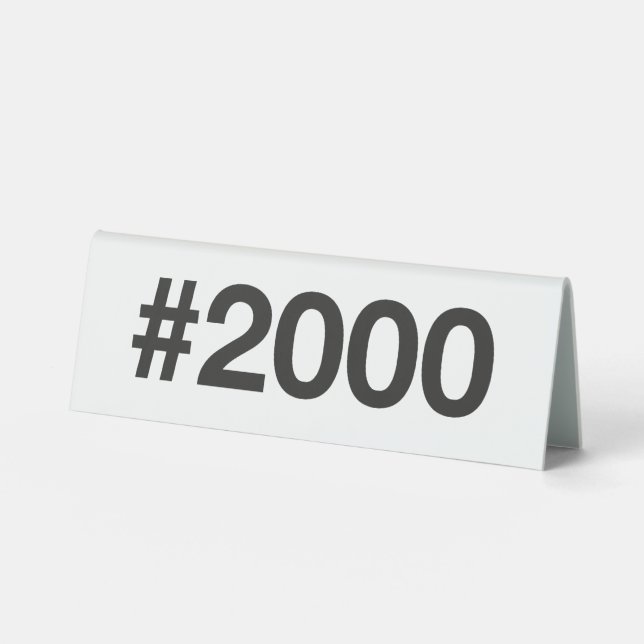2000 Hashtag 25 Birthday Anniversary (Front)
