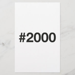 2000 Hashtag 26th birthday 26 years Flyer