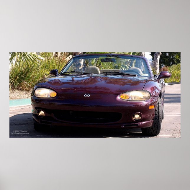 2000 MAZDA MIATA SPECIAL EDITION POSTER (Front)