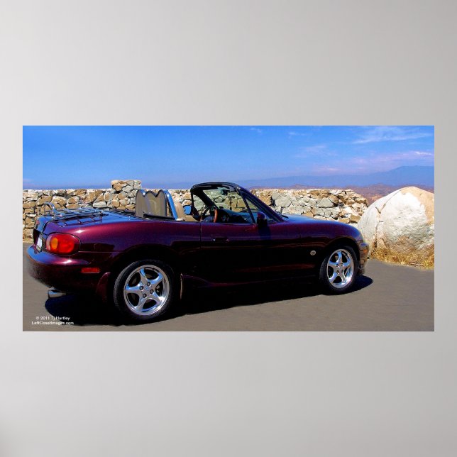 2000 MIATA SPECIAL EDITION POSTER (Front)