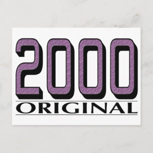 2000 Original Postcard