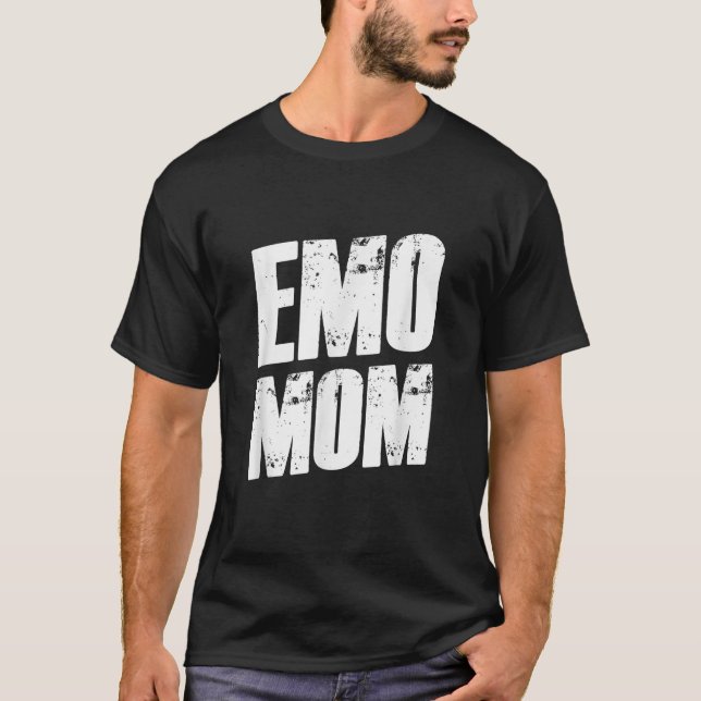   2000s 00s EMO Mum   EMO Punk T-Shirt (Front)