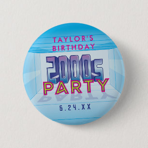 2000s Party Theme Button