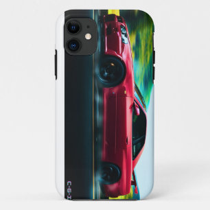 2000's sports car on iphone11 case mate cover