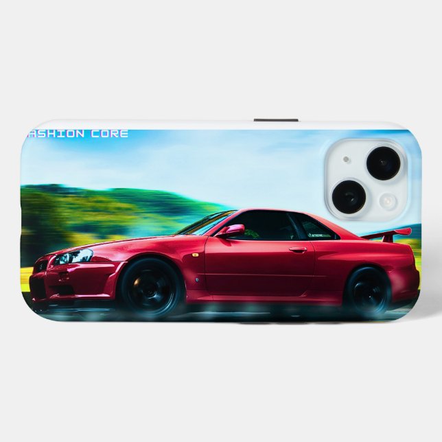2000's sports car on iphone15 case mate cover (Back (Horizontal))