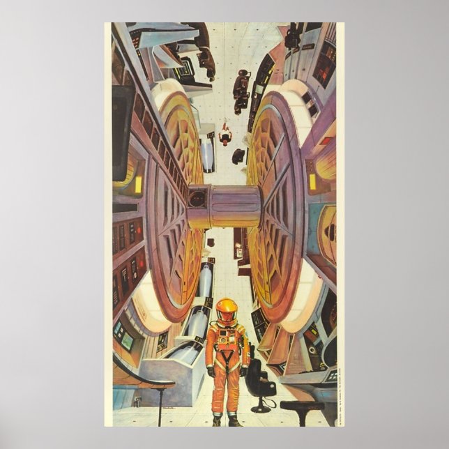 2001 A Space Odyssey Poster (Front)
