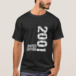 2001 Limited Edition Birthday Vintage Retro_2 T-Shirt