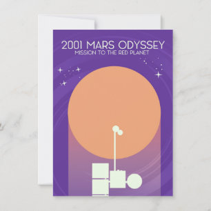2001 mars odyssey invitation