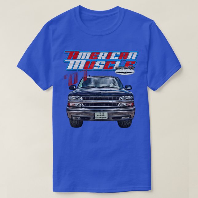 2001,Tahoe,Squarebody Truck,Yukon,Suburban,Silvera T-Shirt (Design Front)