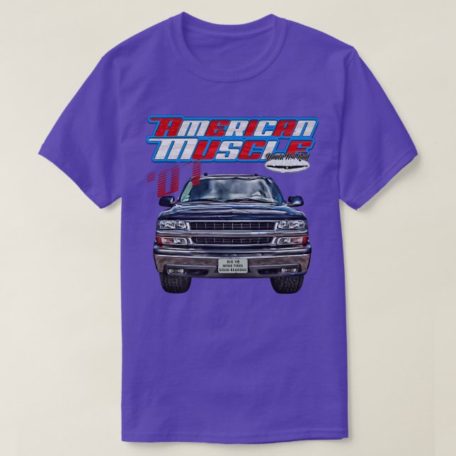 2001,Tahoe,Squarebody Truck,Yukon,Suburban,Silvera T-Shirt (Design Front)