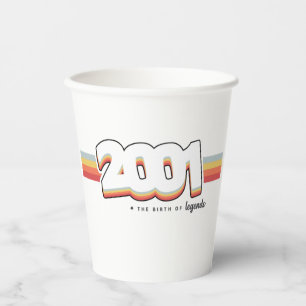 2001 The birth of legends Paper Cups