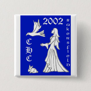 2002 Bakersfield 15 Cm Square Badge