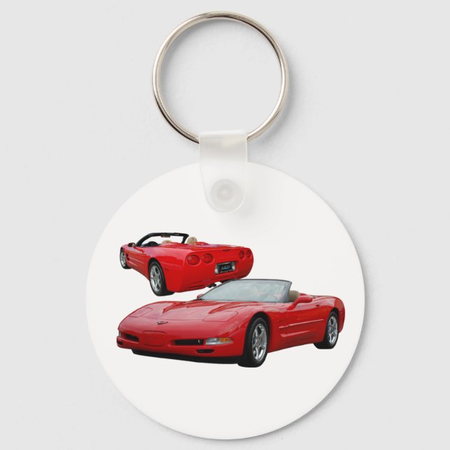 2002 red green key ring (Front)
