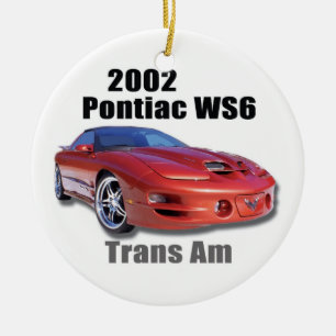 2002 TRANS AM CERAMIC TREE DECORATION