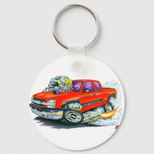 2003-06 Silverado Red Truck Key Ring