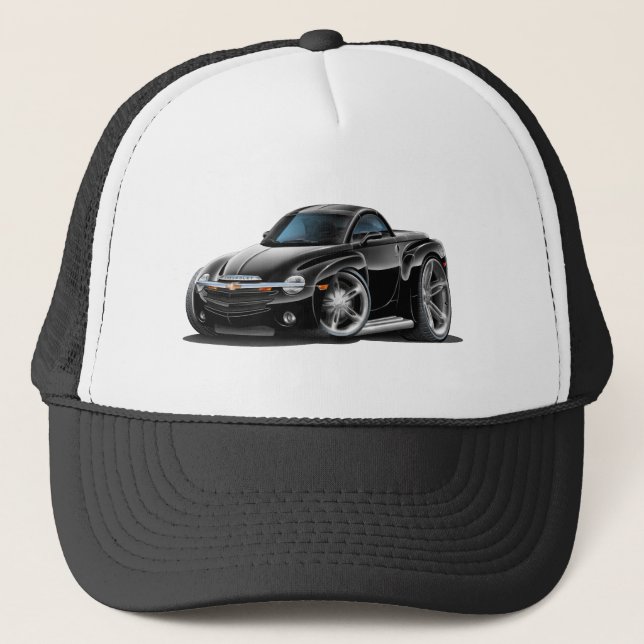 2003-06 SSR Black Truck Trucker Hat (Front)